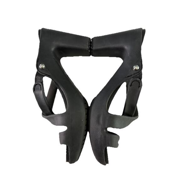 Crocs Cypress IV Strappy Sandal Heels Black Women’s Size 8 - Picture 5 of 7